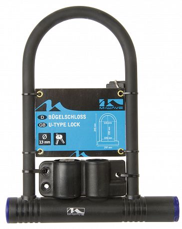 Фото Замок-скоба ACME M-Wave 197x245 мм, ключ, крепление к велосипеду. Купить Замок-скоба ACME M-Wave 197x245 мм, ключ, крепление к велосипеду  в Санкт-Петербурге, доставка по России