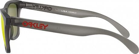 Фото Очки солнцезащитные Oakley Frogskins Matte Grey Smoke/Prizm Ruby Polarized. Купить Очки солнцезащитные Oakley Frogskins Matte Grey Smoke/Prizm Ruby Polarized  в Санкт-Петербурге, доставка по России