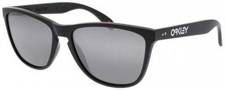 Фото Очки солнцезащитные Oakley Frogskins 35th Matte Black/Prizm Black. Купить Очки солнцезащитные Oakley Frogskins 35th Matte Black/Prizm Black  в Санкт-Петербурге, доставка по России