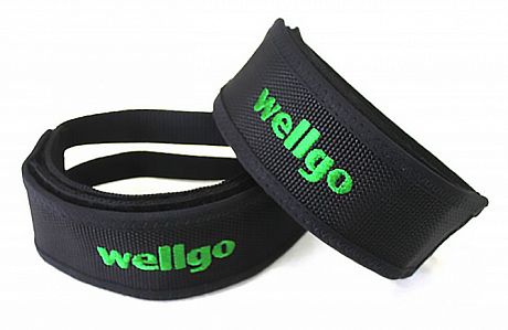 Фото Стрепы для педалей Wellgo W-8 на липучке. Купить Стрепы для педалей Wellgo W-8 на липучке  в Санкт-Петербурге, доставка по России