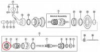 Тормозные колодки для планетарной втулки Shimano 3C41