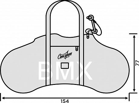 Фото Сумка для переноски велосипеда Старт BMX 20". Купить Сумка для переноски велосипеда Старт BMX 20"  в Санкт-Петербурге, доставка по России
