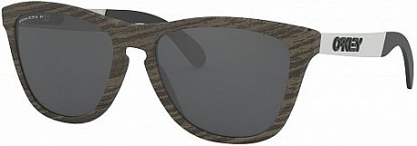 Фото Очки солнцезащитные Oakley Frogskins Mix Woodgrain/Prizm Black Polarized. Купить Очки солнцезащитные Oakley Frogskins Mix Woodgrain/Prizm Black Polarized  в Санкт-Петербурге, доставка по России