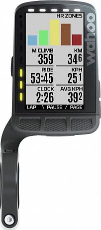 Фото Велокомпьютер Wahoo ELEMNT ROAM Bundle с пульсометром, датчиками скорости и каденса. Купить Велокомпьютер Wahoo ELEMNT ROAM Bundle с пульсометром, датчиками скорости и каденса  в Санкт-Петербурге, доставка по России