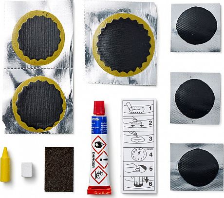 Фото Аптечка Weldtite Fat Bike для ремонта камер фэтбайков. Купить Аптечка Weldtite Fat Bike для ремонта камер фэтбайков  в Санкт-Петербурге, доставка по России