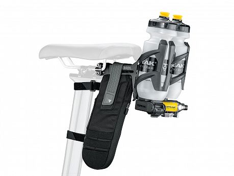 Фото Подседельный флягодержатель для триатлона Topeak Tri-BackUp PRO ( седло триатлон) TBU-PROI. Купить Подседельный флягодержатель для триатлона Topeak Tri-BackUp PRO ( седло триатлон) TBU-PROI  в Санкт-Петербурге, доставка по России
