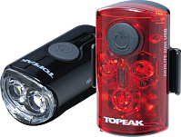 Комплект фонарей Topeak MINI USB COMBO TMS080