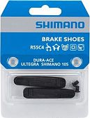 Тормозные вкладыши Shimano R55C4 для DURA-ACE, Ultegra, 105