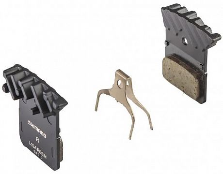 Фото Тормозные колодки Shimano L02A с радиатором. Купить Тормозные колодки Shimano L02A с радиатором  в Санкт-Петербурге, доставка по России