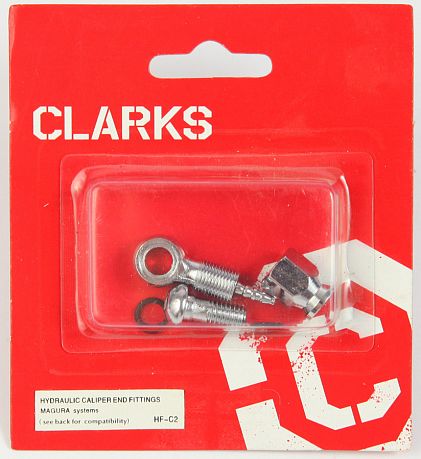 Фото Набор крепления гидролинии (банджо) Clark's HF-C2 (Magura). Купить Набор крепления гидролинии (банджо) Clark's HF-C2 (Magura)  в Санкт-Петербурге, доставка по России