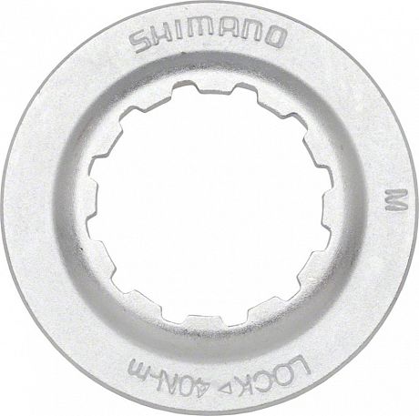 Фото Стопорное кольцо Shimano CenterLock внутренние шлицы для SM-RT67. Купить Стопорное кольцо Shimano CenterLock внутренние шлицы для SM-RT67  в Санкт-Петербурге, доставка по России