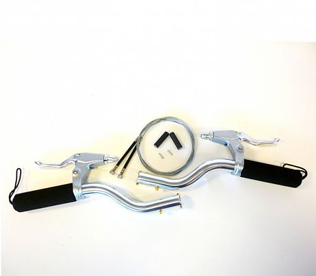 Фото Руль изогнутый для Strida 5.2, SX, LT, SD (комплект). Купить Руль изогнутый для Strida 5.2, SX, LT, SD (комплект)  в Санкт-Петербурге, доставка по России