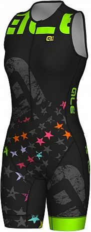 Фото Комбинезон Ale Long Tri Stelle без рукавов женский. Купить Комбинезон Ale Long Tri Stelle без рукавов женский  в Санкт-Петербурге, доставка по России