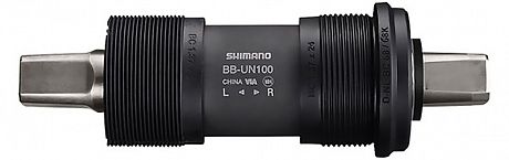 Фото Каретка Shimano BB-UN100 под квадрат. Купить Каретка Shimano BB-UN100 под квадрат  в Санкт-Петербурге, доставка по России