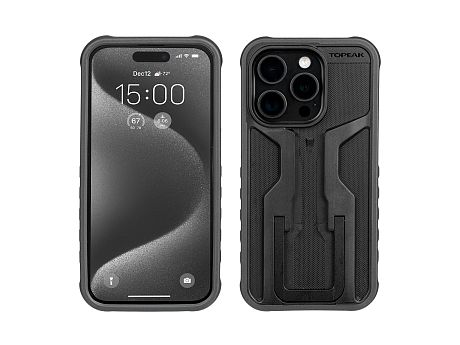 Фото Чехол и кронштейн для мобильного телефона Topeak RideCase для iPhone 15 Pro. Купить Чехол и кронштейн для мобильного телефона Topeak RideCase для iPhone 15 Pro  в Санкт-Петербурге, доставка по России