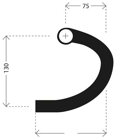 Фото Шоссейный руль Deda Gravel100 6061. Купить Шоссейный руль Deda Gravel100 6061  в Санкт-Петербурге, доставка по России