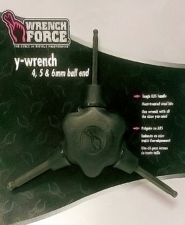 Фото Y-образный шестигранный ключ Wrench Force 4,5 и 6 мм. Купить Y-образный шестигранный ключ Wrench Force 4,5 и 6 мм  в Санкт-Петербурге, доставка по России