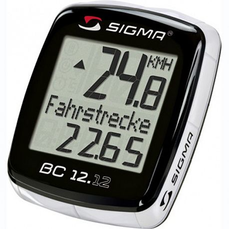 Фото Велокомпьютер Sigma Sport BC 12.12 проводной. Купить Велокомпьютер Sigma Sport BC 12.12 проводной  в Санкт-Петербурге, доставка по России