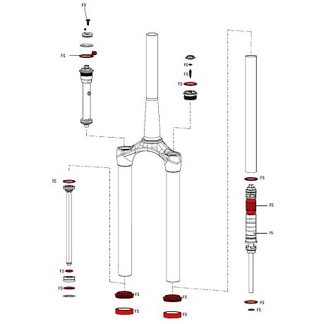 Фото Ремкомплект для вилок RockShox Sector Silver Solo Air (2014-2016) 11.4018.036.000. Купить Ремкомплект для вилок RockShox Sector Silver Solo Air (2014-2016) 11.4018.036.000  в Санкт-Петербурге, доставка по России