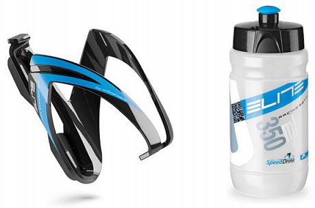Фото Велосипедная фляга с держателем Elite CEO 350 мл. Купить Велосипедная фляга с держателем Elite CEO 350 мл  в Санкт-Петербурге, доставка по России