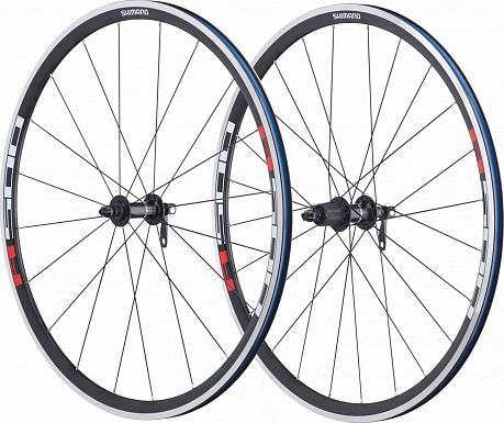 Фото Комплект колес 28" для шоссе Shimano WH-R501A. Купить Комплект колес 28" для шоссе Shimano WH-R501A  в Санкт-Петербурге, доставка по России