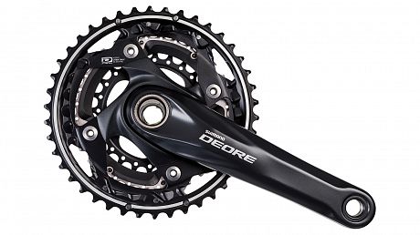Фото Система Shimano Deore FC-M610 Hollowtech 2. Купить Система Shimano Deore FC-M610 Hollowtech 2  в Санкт-Петербурге, доставка по России