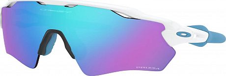 Фото Очки солнцезащитные Oakley Radar EV XS Polished White/Prizm Sapphire. Купить Очки солнцезащитные Oakley Radar EV XS Polished White/Prizm Sapphire  в Санкт-Петербурге, доставка по России