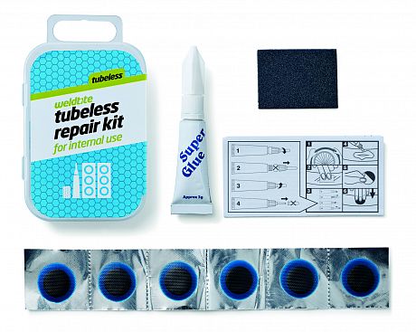 Фото Аптечка Weldtite для ремонта бескамерных покрышек изнутри. Купить Аптечка Weldtite для ремонта бескамерных покрышек изнутри  в Санкт-Петербурге, доставка по России