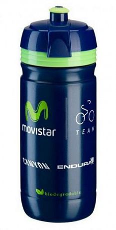 Фото Велосипедная фляга Elite Corsa Team Movistar. Купить Велосипедная фляга Elite Corsa Team Movistar  в Санкт-Петербурге, доставка по России