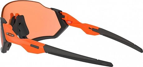 Фото Очки солнцезащитные Oakley Flight Jacket Matte Black/Prizm Trail. Купить Очки солнцезащитные Oakley Flight Jacket Matte Black/Prizm Trail  в Санкт-Петербурге, доставка по России