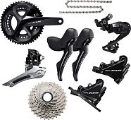 Группа оборудования Shimano 105 R7020 Disc