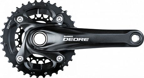 Фото Система Shimano Deore FC-M617 Hollowtech II. Купить Система Shimano Deore FC-M617 Hollowtech II  в Санкт-Петербурге, доставка по России