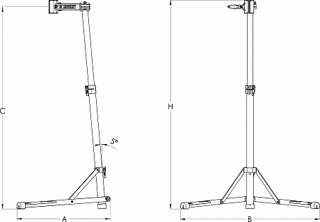 Фото Стенд ремонтный складной Unior 1693A0. Купить Стенд ремонтный складной Unior 1693A0  в Санкт-Петербурге, доставка по России