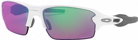 Фото Очки солнцезащитные Oakley Flak 2.0 Polished White/Prizm Golf. Купить Очки солнцезащитные Oakley Flak 2.0 Polished White/Prizm Golf  в Санкт-Петербурге, доставка по России