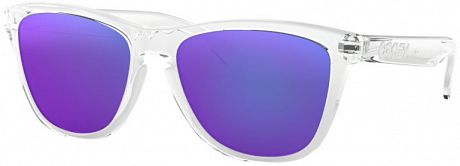 Фото Очки солнцезащитные Oakley Frogskins Polished Clear/Prizm Violet. Купить Очки солнцезащитные Oakley Frogskins Polished Clear/Prizm Violet  в Санкт-Петербурге, доставка по России