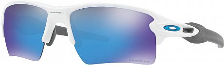 Фото Очки солнцезащитные Oakley Flak 2.0 XL Polished White/Prizm Sapphire. Купить Очки солнцезащитные Oakley Flak 2.0 XL Polished White/Prizm Sapphire  в Санкт-Петербурге, доставка по России