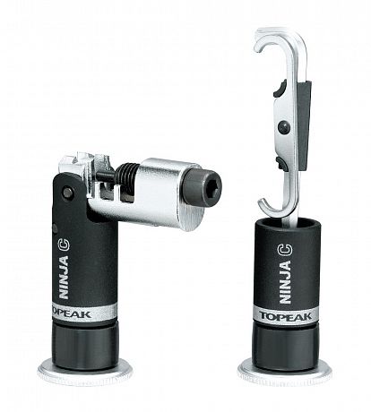 Фото Скрытая выжимка цепи Topeak Ninja C11 в заглушках руля TNJ-C. Купить Скрытая выжимка цепи Topeak Ninja C11 в заглушках руля TNJ-C  в Санкт-Петербурге, доставка по России