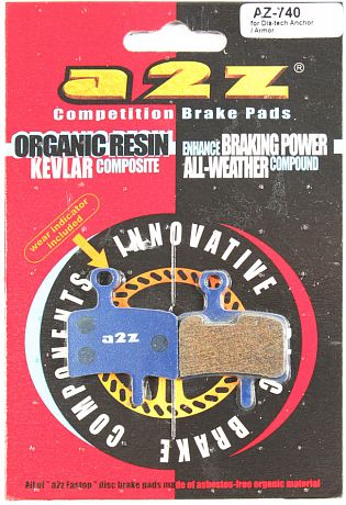 Фото Тормозные колодки A2Z 740 (Diatech Anchor/Armor) gnn. Купить Тормозные колодки A2Z 740 (Diatech Anchor/Armor) gnn  в Санкт-Петербурге, доставка по России