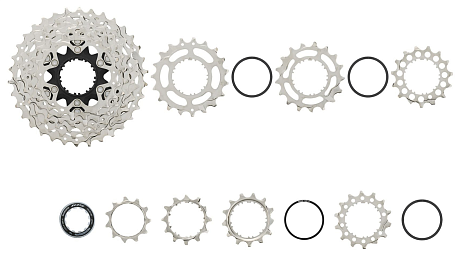 Фото Кассета Shimano 105 CS-R7101 12 звезд. Купить Кассета Shimano 105 CS-R7101 12 звезд  в Санкт-Петербурге, доставка по России