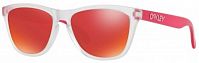 Очки солнцезащитные Oakley Frogskins Matte - Matte Transparent Pink/Torch Iridium