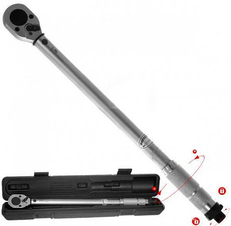 Фото Динамометрический ключ Bike Hand YC-617-W для головок 1/2". Купить Динамометрический ключ Bike Hand YC-617-W для головок 1/2"  в Санкт-Петербурге, доставка по России