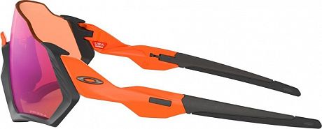 Фото Очки солнцезащитные Oakley Flight Jacket Matte Black/Prizm Trail. Купить Очки солнцезащитные Oakley Flight Jacket Matte Black/Prizm Trail  в Санкт-Петербурге, доставка по России