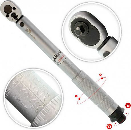 Фото Динамометрический ключ Bike Hand YC-617W-2 для головок 1/4". Купить Динамометрический ключ Bike Hand YC-617W-2 для головок 1/4"  в Санкт-Петербурге, доставка по России