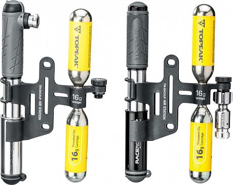 Фото Держатель Topeak Tri-BackUp для головки CO2, картриджей, компактного насоса TBU-AST. Купить Держатель Topeak Tri-BackUp для головки CO2, картриджей, компактного насоса TBU-AST  в Санкт-Петербурге, доставка по России