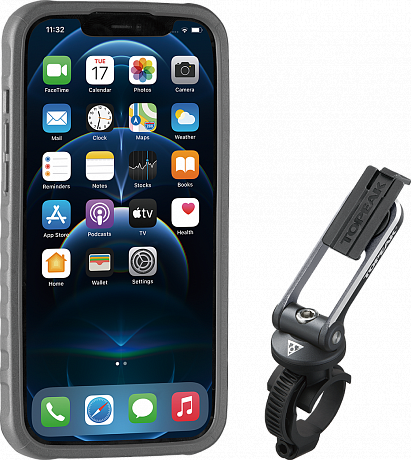 Фото Чехол и кронштейн для мобильного телефона Topeak RideCase для iPhone 12 Pro Max TT9869BG. Купить Чехол и кронштейн для мобильного телефона Topeak RideCase для iPhone 12 Pro Max TT9869BG  в Санкт-Петербурге, доставка по России
