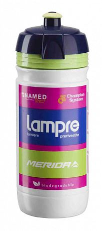 Фото Велосипедная фляга Elite Corsa Team Lampre Merida. Купить Велосипедная фляга Elite Corsa Team Lampre Merida  в Санкт-Петербурге, доставка по России