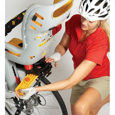 Фото Детское велокресло Topeak BabySeat II TCS2202 с багажником. Купить Детское велокресло Topeak BabySeat II TCS2202 с багажником  в Санкт-Петербурге, доставка по России