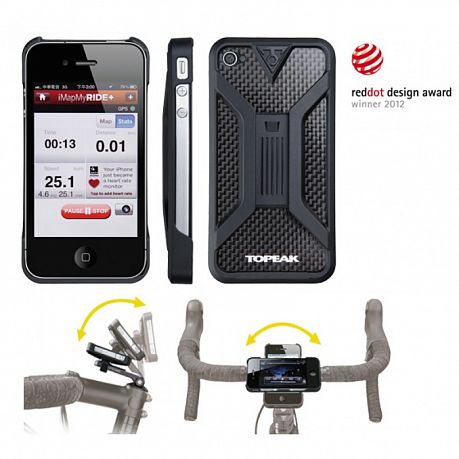 Фото Чехол для мобильного телефона Iphone 4 Topeak RideCase TT9832 gnn. Купить Чехол для мобильного телефона Iphone 4 Topeak RideCase TT9832 gnn  в Санкт-Петербурге, доставка по России
