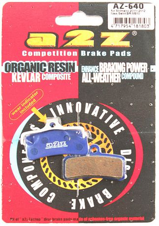 Фото Тормозные колодки A2Z 640 (Shimano, TRP) gnn. Купить Тормозные колодки A2Z 640 (Shimano, TRP) gnn  в Санкт-Петербурге, доставка по России