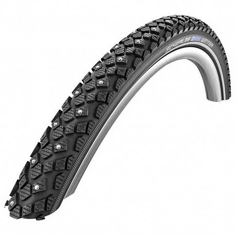 Фото Покрышка шипованная Schwalbe Marathon Winter 28". Купить Покрышка шипованная Schwalbe Marathon Winter 28"  в Санкт-Петербурге, доставка по России